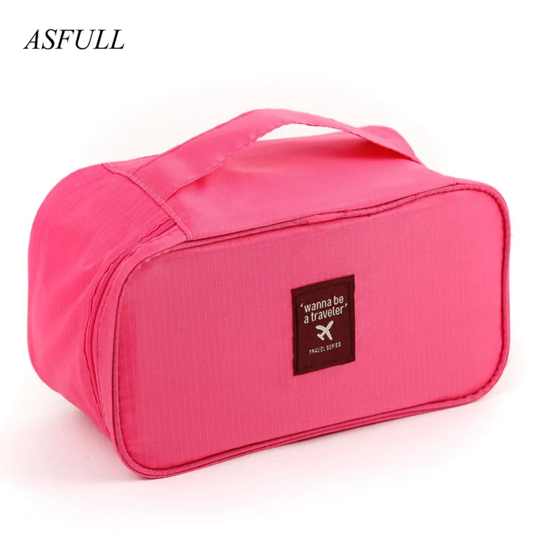

Girl Lady Cosmetic Bag Korean Makeup Organizer Underwear Bra Makeup Cosmetic Storage Bags for Travel Bags Handbags Home use