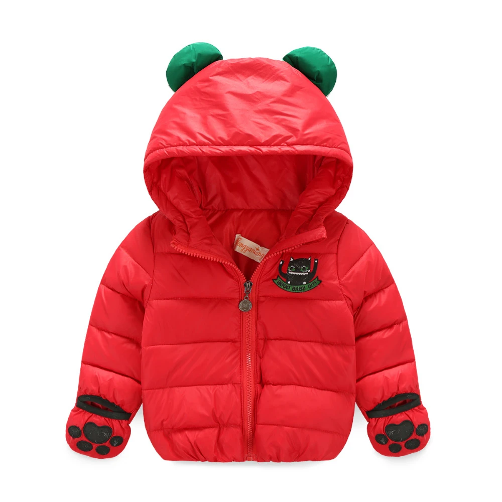 girls coat with gloves