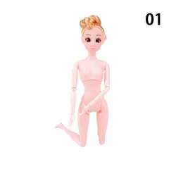 1 шт.. кукла для тела Обнаженная кукла с головой для кукол 12 суставов движущиеся голые тела DIY игрушки Аксессуары подарок на день рождения