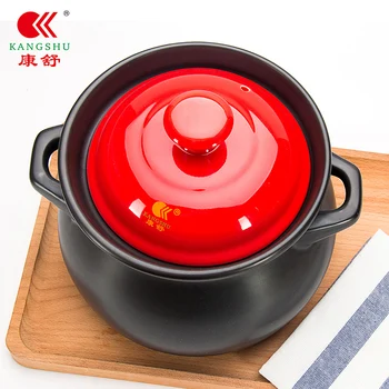 

Chinese style sauces soup pot household fire ceramic high temperature stone porridge casseroles earthenware cooking pot stew pan