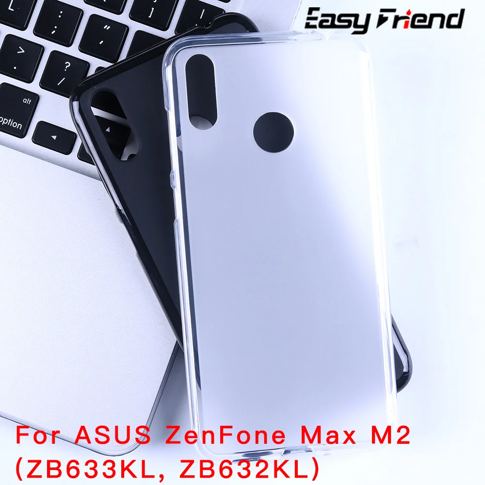 

Matte Soft TPU Case For Asus ZenFone MAX M2 ZB633KL Max Pro M2 ZB631KL M1 ZB601KL ZB602KL Silicone Ultra Thin Slim Back Cover