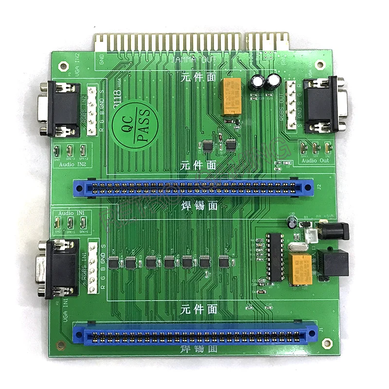 GBS-8118 аркадная игра PC Board 2 в 1 переключатель управления мульти JAMMA Switcher D5271A дистанционное управление