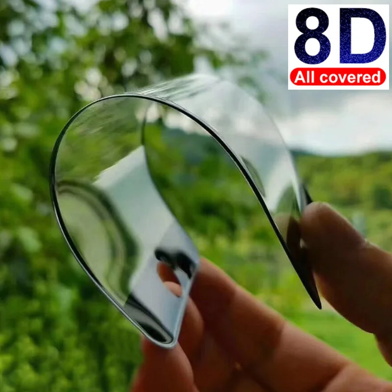 5 шт. для OPPO R9S R11S R15X R17 Pro Plus 3D мягкий край черное защитное экранное Стекло 9 H