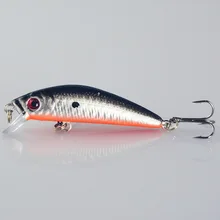 Sealurer Brand Lifelike Minnow Fishing Lure 7CM 8.5G 6# Hooks Fish Wobbler Tackle Crankbait Artificial Japan Hard Bait Swimbait