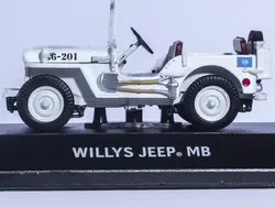 JEEP WILLYS MB Организации Объединенных Наций случаю ООН 1/43 гринлайт литья под давлением модели автомобиля ограниченной Белый