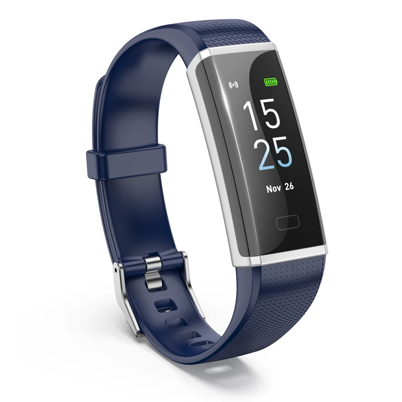 

Smart Bracelet Color Screen GPS Activity Fitness Tracker 24h Heart Rate Monitor Instant Message Call Sport Watch for Android IOS