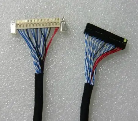 

Free Shipping! 2pc S8 sheet plug pairs 8 screen line pairs eight screen cable 17/19/22/26 inch Universal screen wire LVDS