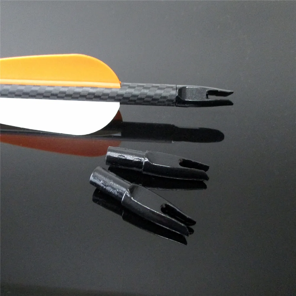 archery arrow nocks black (5)