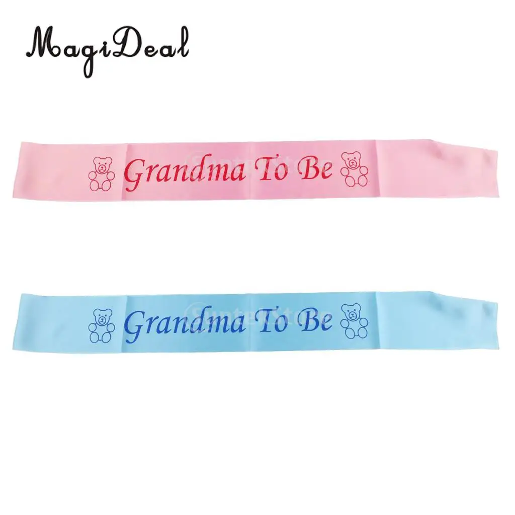 Satin Grandma To Be Sash Baby Shower Gender Reveal Party Supplies Satin Grandma To Be Sash Baby Shower Gender Reveal Party Supplies Pink Blue 32846723668html