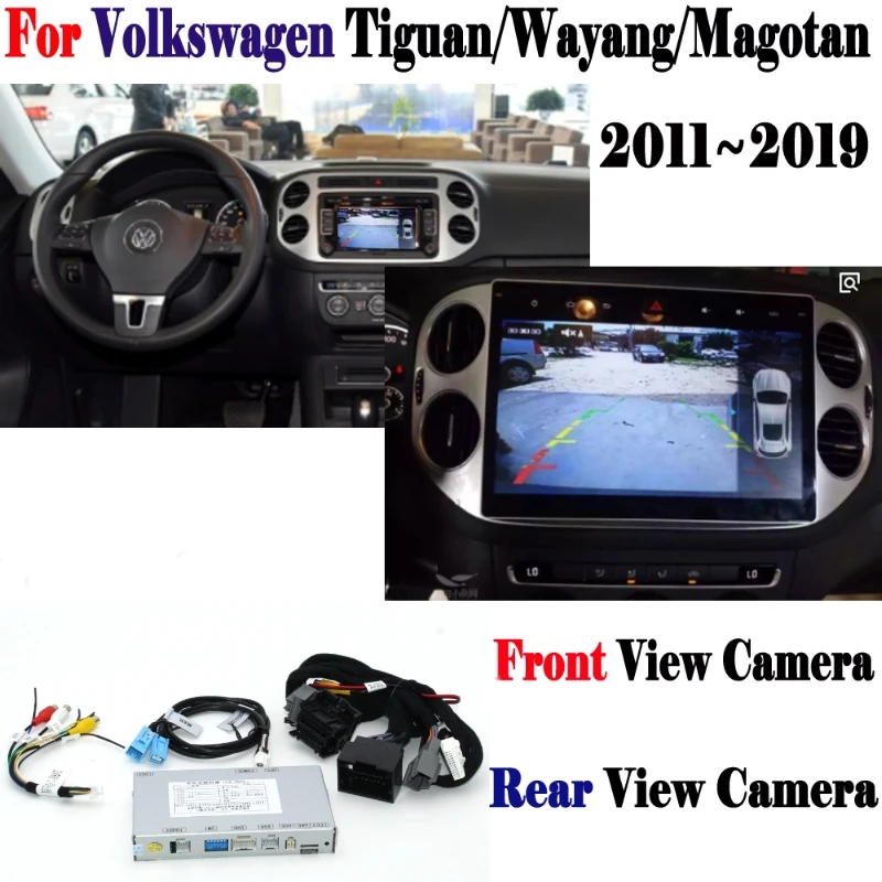 

Reversing Camera For Volkswagen Tiguan Wayang Magotan 2011~2019 Adapter Connect Original Screen Parking Rear Camera MMI Decoder