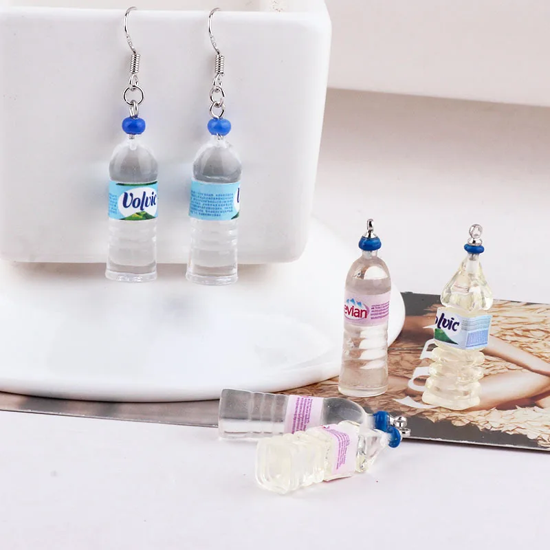 

10pcs Mineral Water Bottles Charms 3D Resin Charms Jewelry Earring Pendant Keychain Charms DIY Decoration Floating Craft YZ476