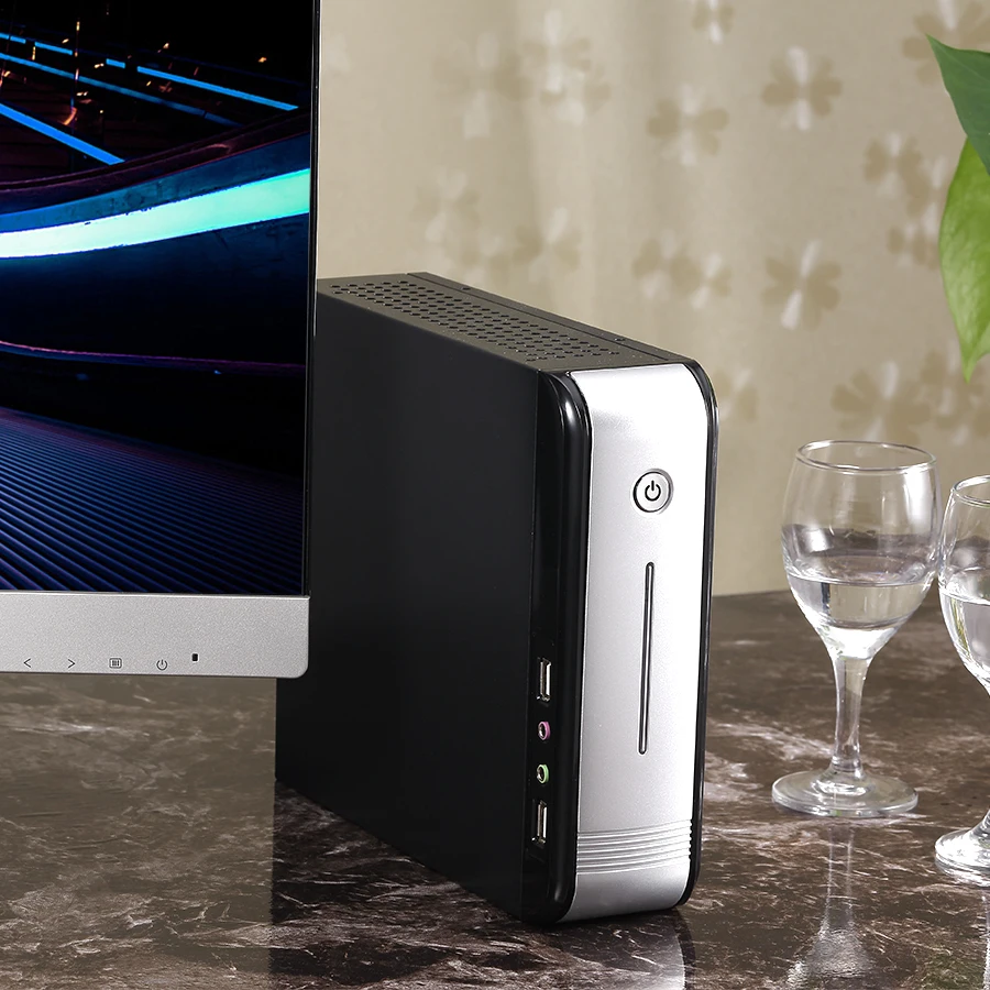 Чехол для компьютера Realan Mini ITX E 3015 HTPC чехол без блока питания|realan mini itx case|mini caseitx case
