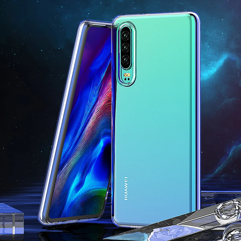 Прозрачный чехол KEYSION для Huawei P30 Lite P30Pro мягкий из ТПУ P smart 2019 Honor 20i 10i 8S 8A Y6 Y7 PRO P20 Nova4