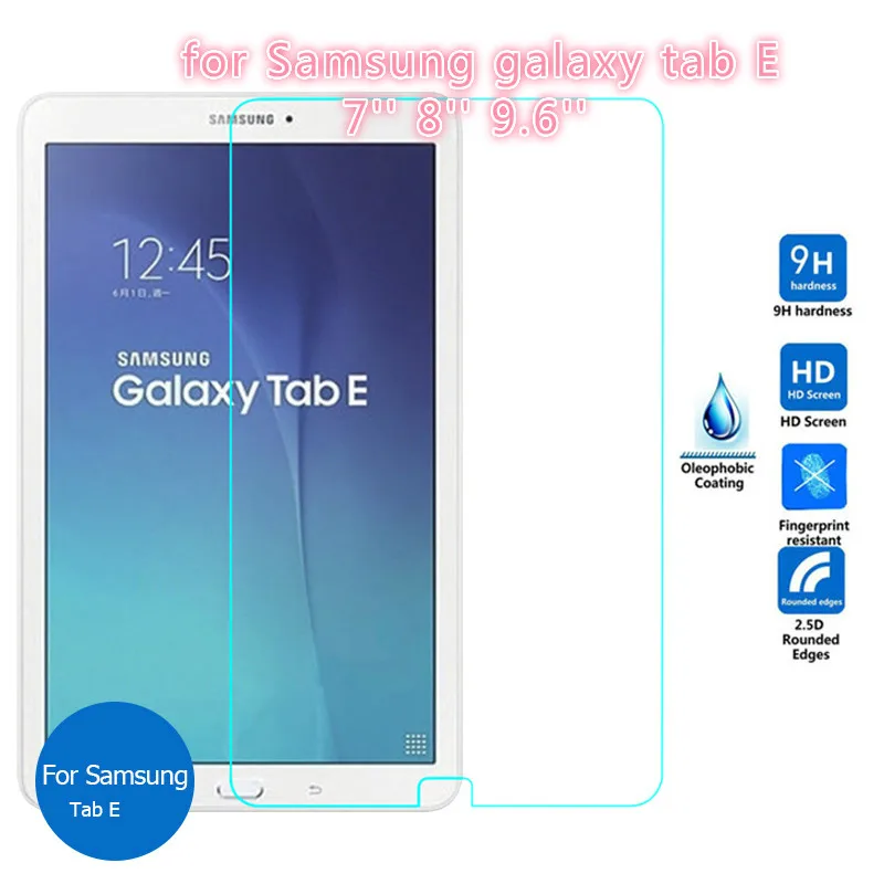 Закаленное стекло протектор экрана для Samsung Galaxy Tab E lite 7 0 8 9 6 дюймов T560 T561 T377V T377 T375