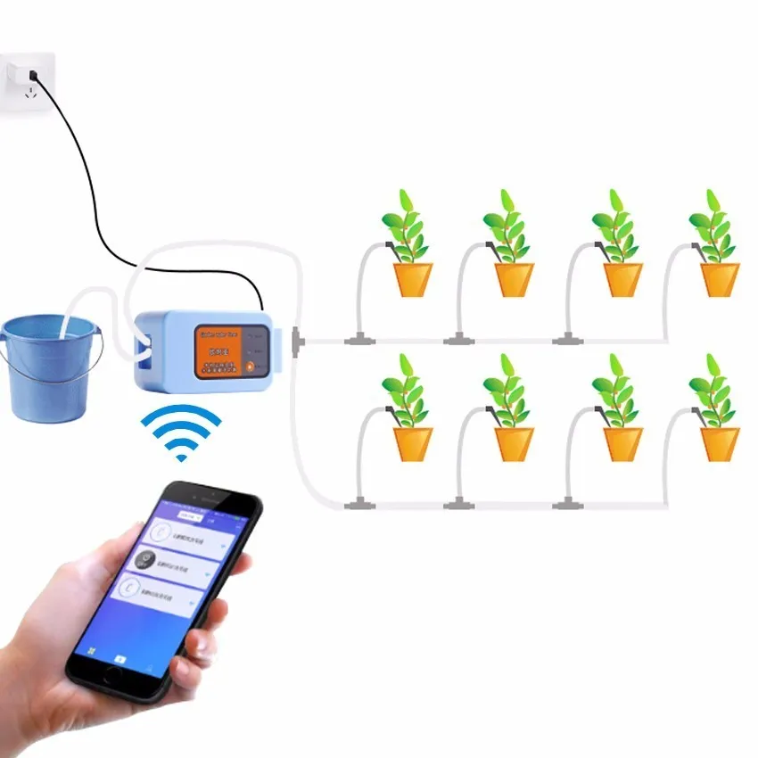 Мобильный телефон с дистанционным управлением WIFI система капельного орошения