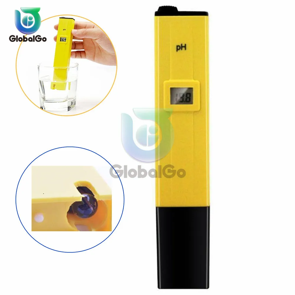 

Mini Water Test Pen Digital PH Meter Tester Water Quality Testing Tool PH-009 IA 0.0-14.0pH for Aquarium Pool Water Laboratory