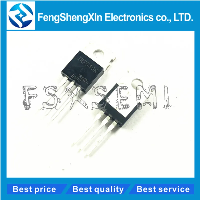 

100pcs/lot IRF540 IRF540N TO-220 Power MOSFET