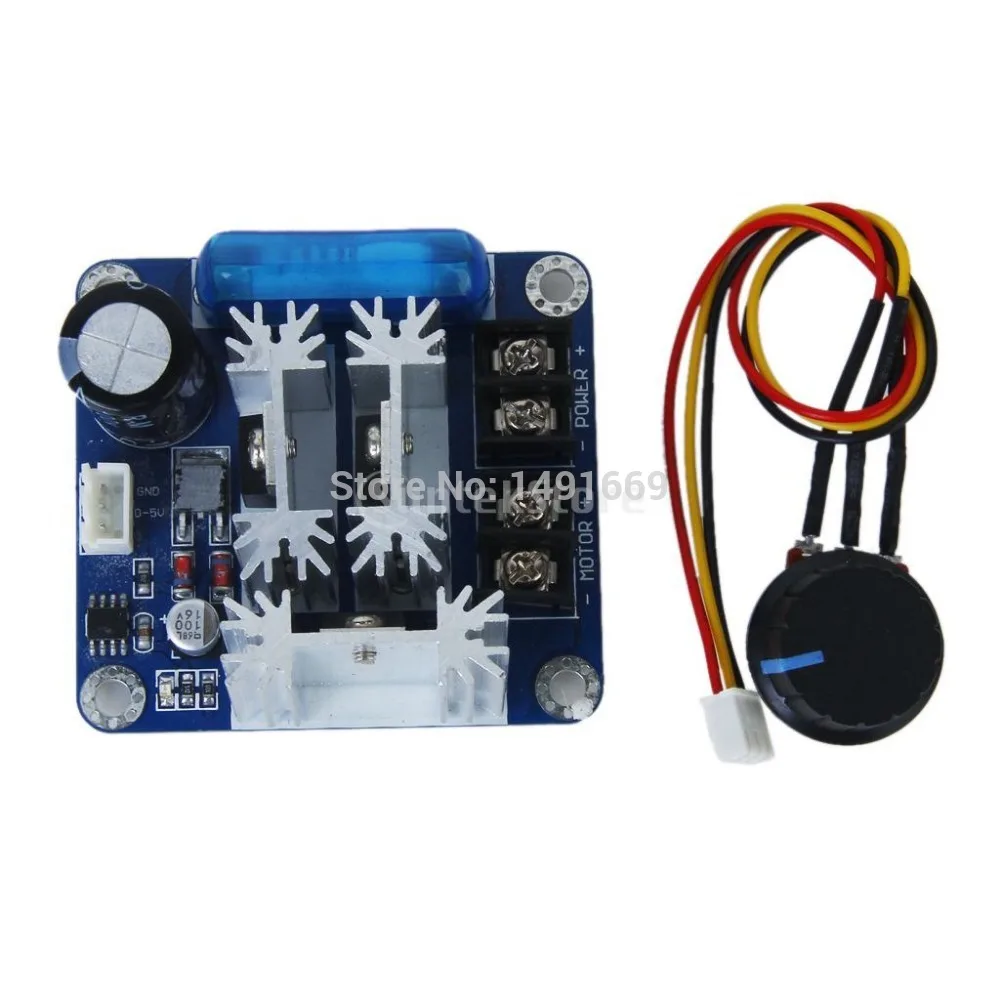 DC6V 90V 15A ширина импульса PWM контроллер скорости двигателя постоянного тока