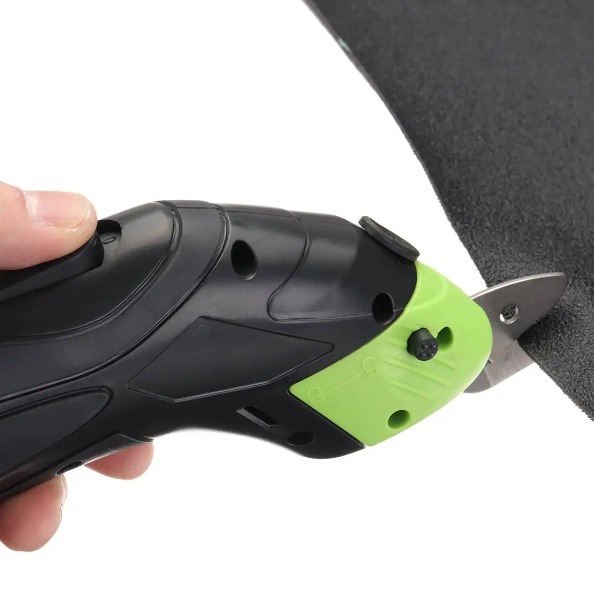 

Doersupp 3.6V Multipurpose Cordless Electric Scissor Auto Cutter Chargeable Fabric Sewing Scissors Handheld Wth 2 Battery