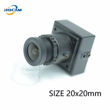 HQCAM 700TVL 1/3″Sony Super Color CCD Mini Square Color Camera 20x20mm Mini Video Surveillance mini Camera Industrial Camera