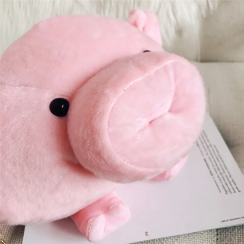 Забавная маленькая сумка Tide милая плюшевая форма свиньи на плечо sac dos enfant kawaii для