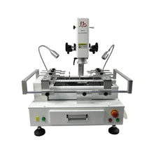 Классический LY R690 V.2-220V BGA Комплект 3 зоны горячего воздуха сенсорный экран с лазерной точки 4000 Вт ЕС plug паяльная станция