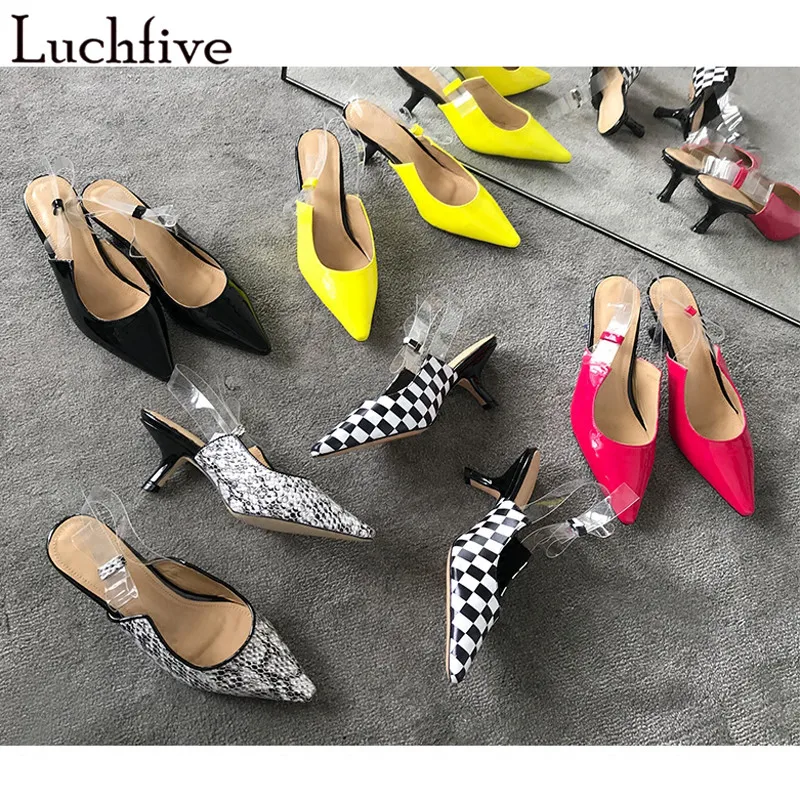

Runway genuine leather Pumps slingback kitten Heel butterfly knot summer sandals bowties Wedding Shoes women zapatos mujer