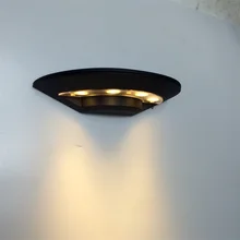 IWHD наружного освещения настенный светильник алюминиевый светодиодный настенный светильник для двора Светильники для крыльца Eclairage Exterieur 4 W