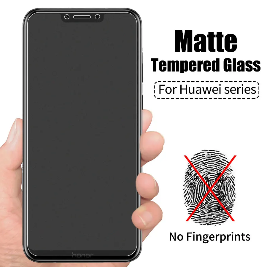 WOLFPSYCH матовое закаленное стекло для huawei Honor Play против отпечатков пальцев матовый