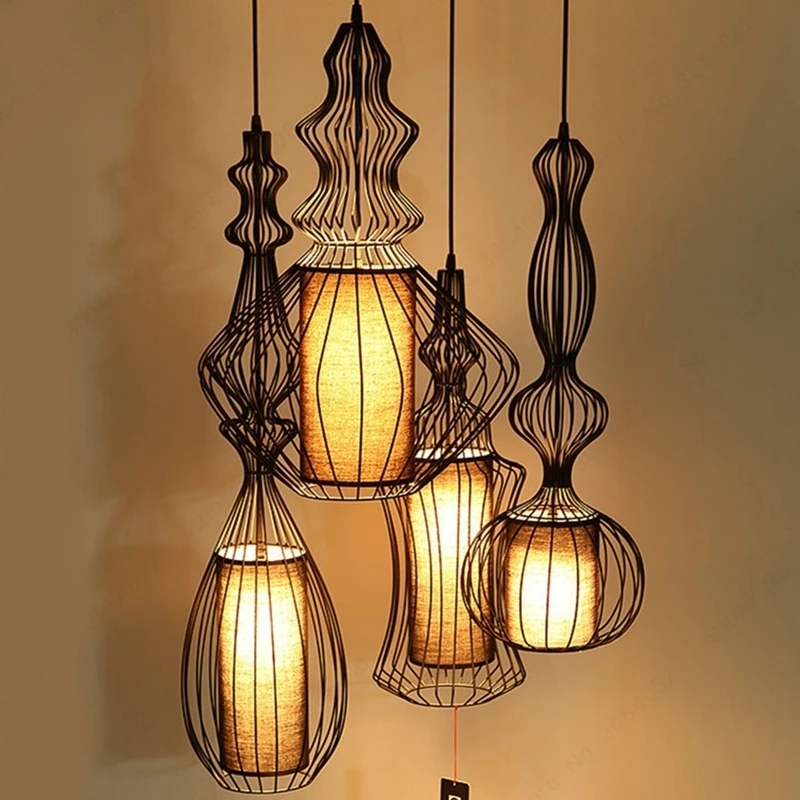 BDBQBL, современный американский подвесной светильник для столовой, спальни, подвесной светильник, винтажное домашнее освещение, Подвесная лампа