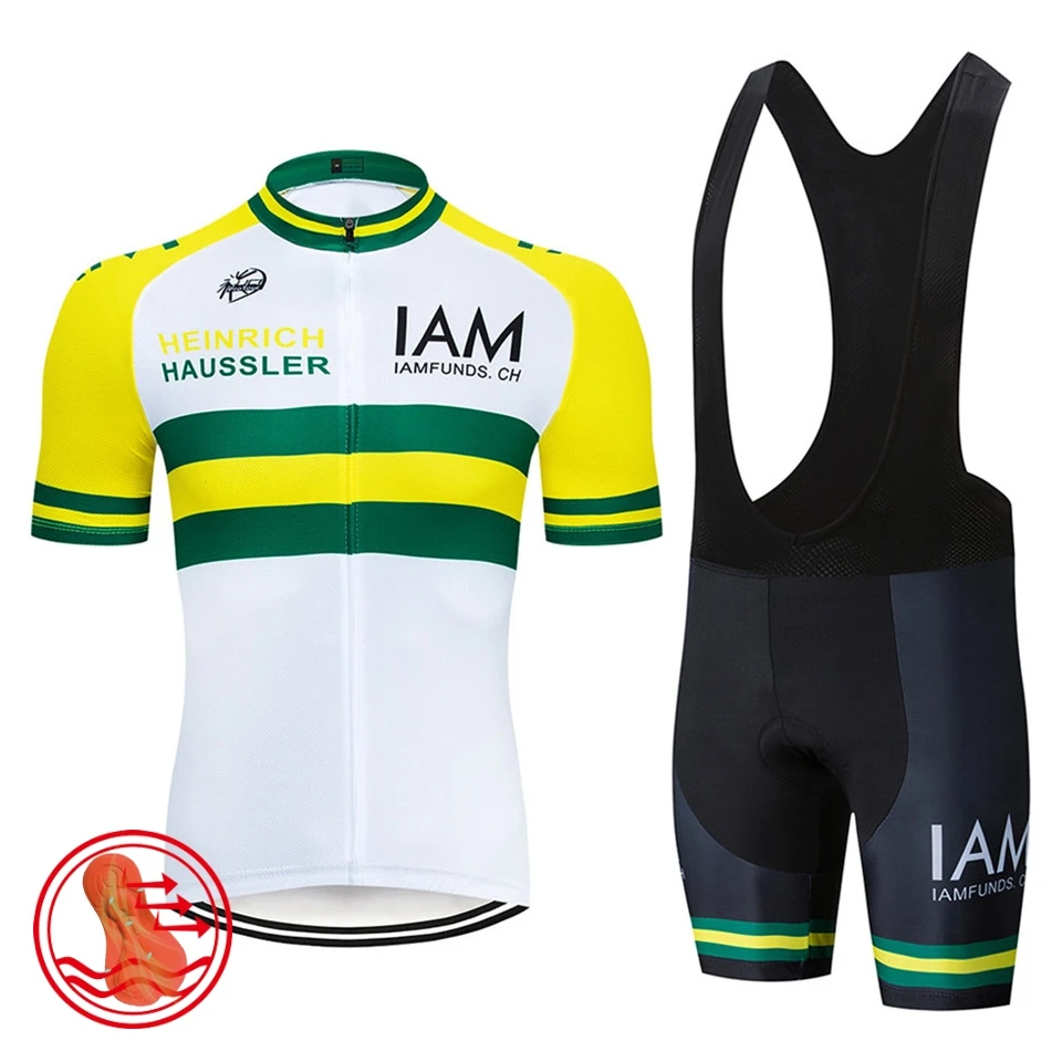 

2019 Pro IAM Cycling Jersey set MTB Racing Bike Clothes Summer Mountain Bicycle Clothing Cycling Set Cycling Wear