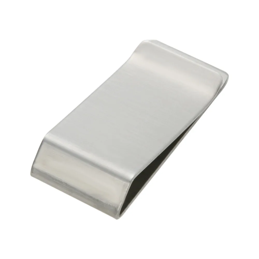 

Metal Stainless Money Clip Holder Cash Clamp Collar Clip Card Folder rfid money clip wallet Credit Card Portfolio Money Holder