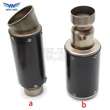 High quality motorbike accessories carbon fiber Motorcycle exhaust pipe muffler For BMW S1000RR S1000 RR s1000rr s1000 rr