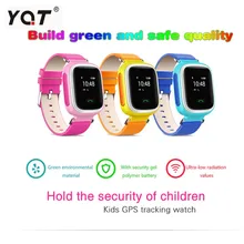 YQT Q60 Anti Verloren GPS Tracker Uhr Für Kinder LCD SOS notfall smartphone App Für IOS & Android Smartwatch Armband Alarm