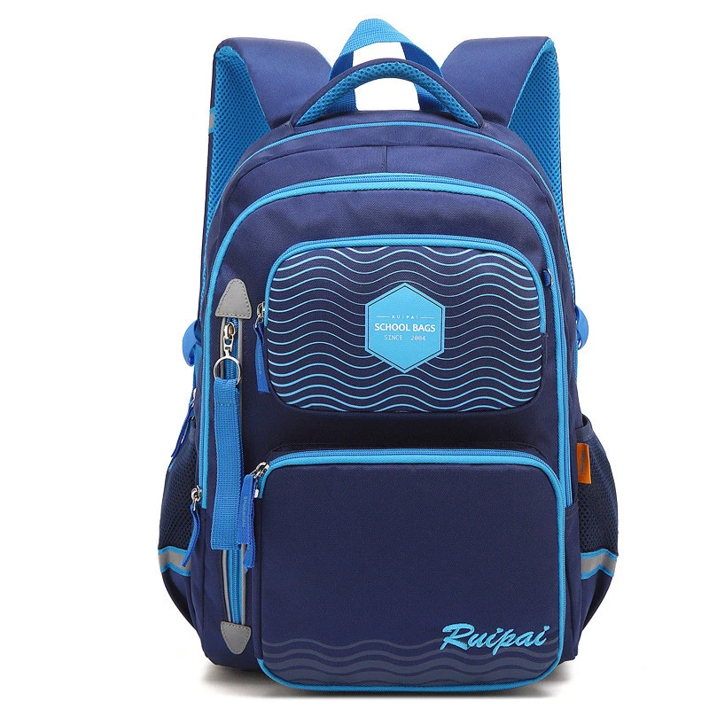 

2019 Reflective strip Children Backpack Travel Backpacks Kids School Bags for Boys Girls Waterproof Schoolbags mochila infantil