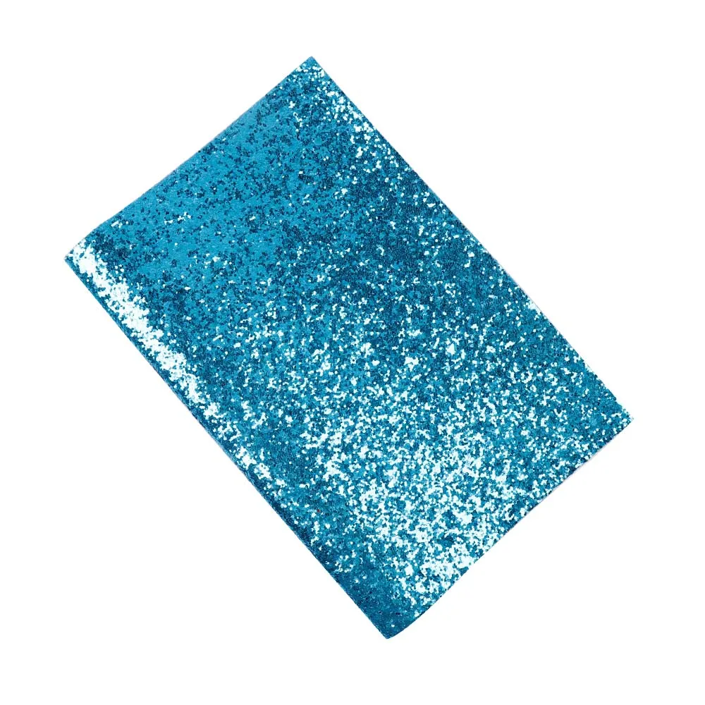 22 см* 30 см блестящая кожаная ткань блестящая Лазерная блестка пэчворк DIY сумка Аксессуары для обуви ткань ручной работы материалы для лоскутов - Цвет: sky blue