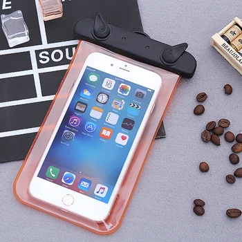 

Outdoor Multi-style Valve Type Waterproof Swimming Bags For Smartphone Touch Screen Bag Swim Essential Phone Bags Random Colors