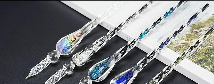 Decorativo em Forma de Vidro Organizador de Mesa Criativo Caneta Titular Dip 18 Porta-caneta