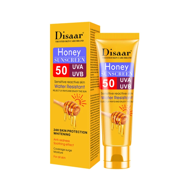 

Facial Sun Cream Beauty Cream for Skin Care SPF 50 Oil Anti Aging Britening Anti Sun Day Cream Long Lasting Waterproof TSLM1