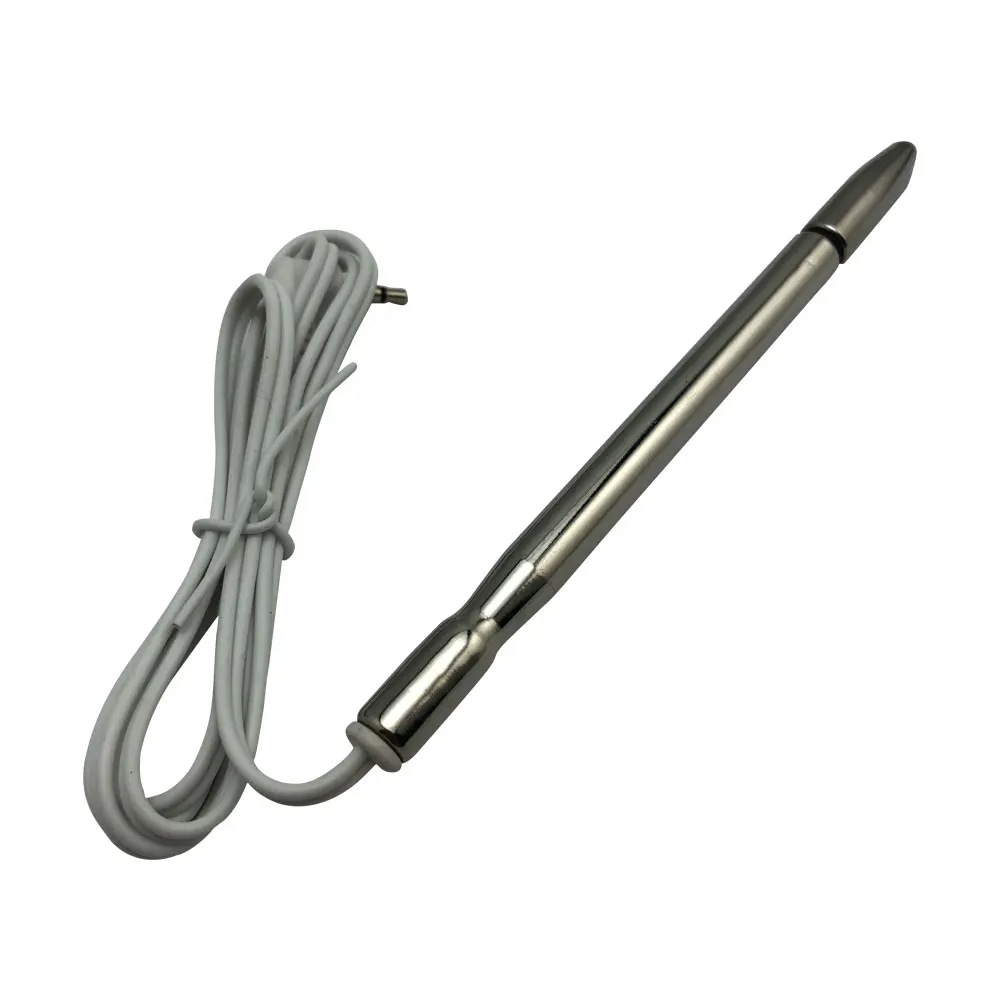 Electric wave physical shock therapy device stainless steel urethral catheter sound penis plug massager electro sex toys