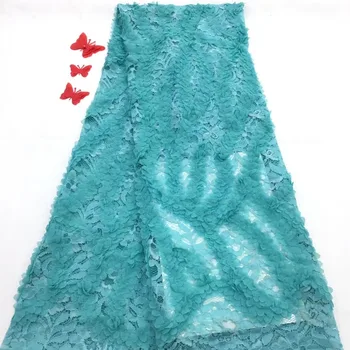 

fashionable tulle embroidery french net lace fabric Sophia-10.1903 with beads for party dress