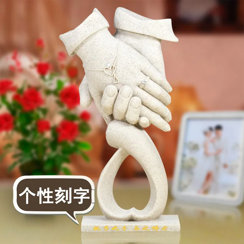 

anniversary gift for Valentine's Day Wedding Decorations of the Qixi Festival wife Home Furnishing craft gift ornaments