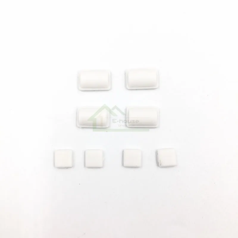 High Quality Black White Color 8 In 1 Screw Rubber Feet Cover Set For Wii Console Replacement Parts Accessories Aliexpress
