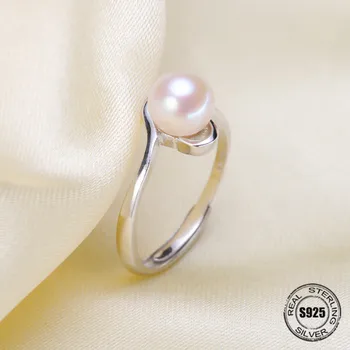 

Pearl Ring Settings S925 Sterling Silver Rings Base Jewelry Findings Making Ring Accessories For Gift