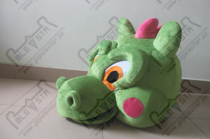 Зеленый маскарадный костюм дракона ручной работы 3D маскарадный костюм крокодила