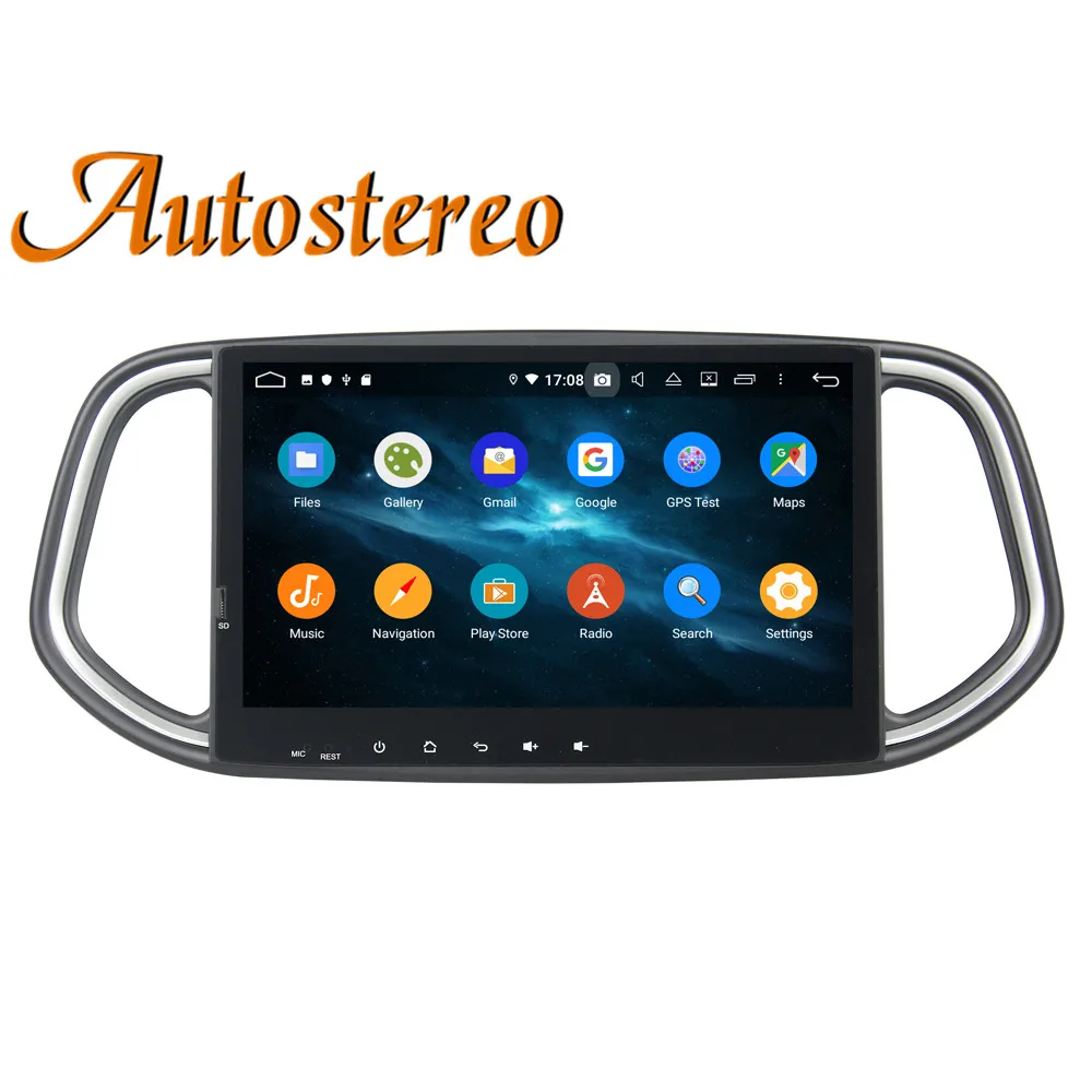 Perfect Android 9 Max 64GB Car DVD Player GPS navigation For Kia KX3 2014+ headunit multimedia player radio tape recorder auto stereo HD 3