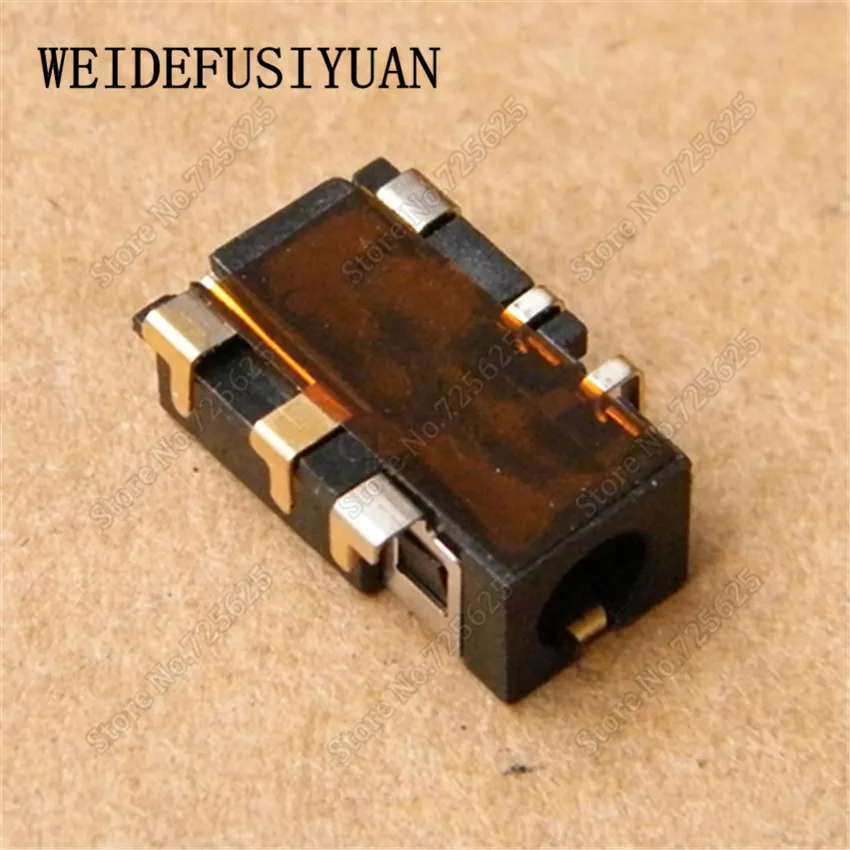 10pcs 3 5mm Audio Jack Port Connector for ASUS K50 K55 X455 X555 X455LJ X455LD X555UJ X555DG Laptop Headphone Microphone Socket
