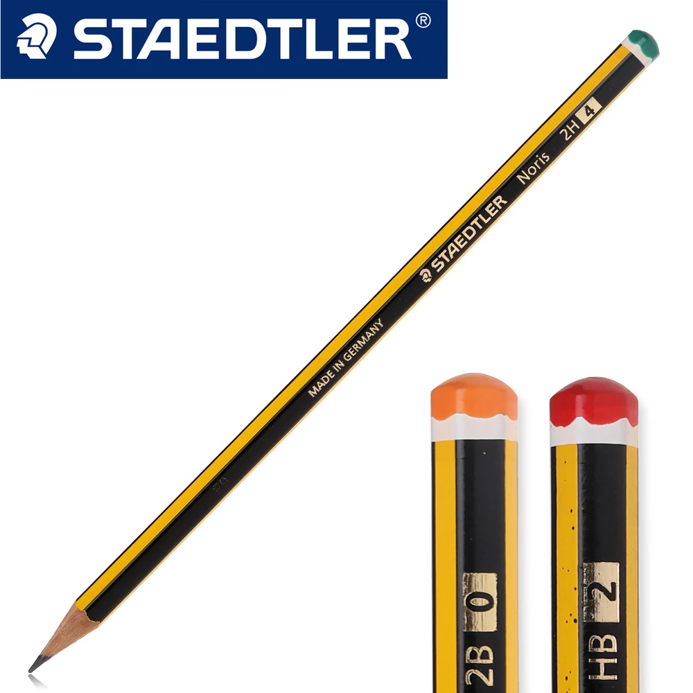 6pcs Staedtler 1 Noris Pencil Drawing And Sketching Pencils 2h Hb 2b Pencil Knife Pencil Drawerpencil Clothing Aliexpress