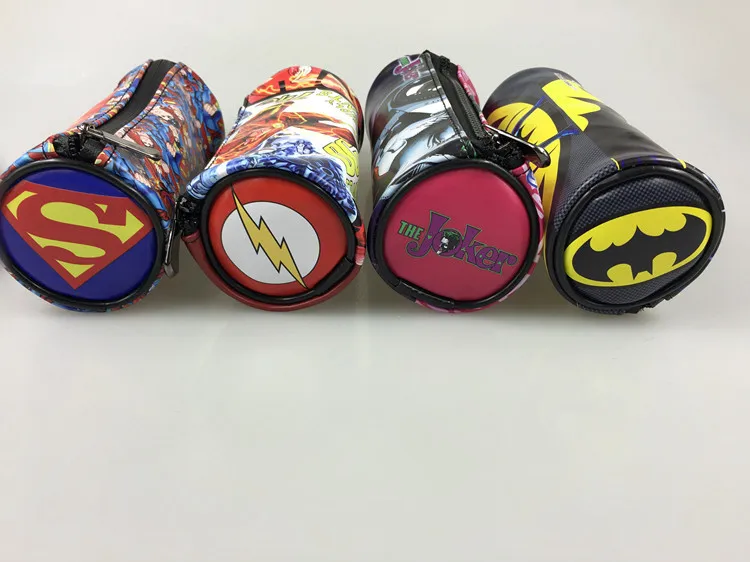 DC Комикса Marvel супергероя кошельки Мультфильм Аниме Бэтмен Супермен вспышки Wonder Woman клоун Jokers карандашом монет сумка кошелек