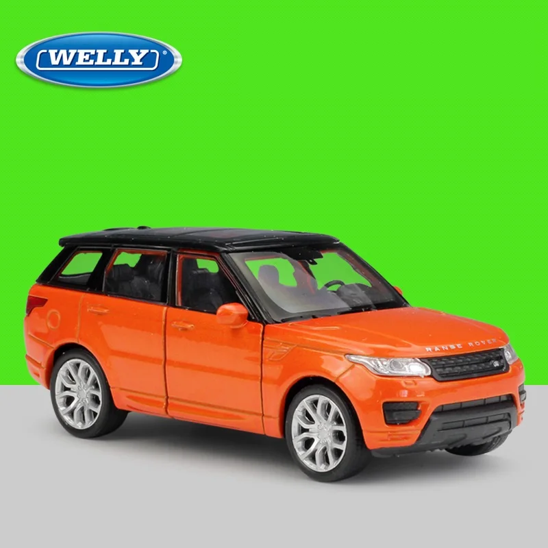 

1:36 Welly Range Rover Sport SUV Alloy Toys Pull Back Diecast Model Car